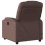 Voir la diapositive 5 : VIDAXL Fauteuil de massage inclinable electrique marron similicuir
