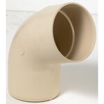 GIRPI Coude 67.3° pvc sable GIRPI, Dév.33 cm Diam.100 mm