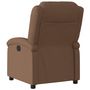 Voir la diapositive 5 : VIDAXL Fauteuil inclinable Marron Tissu