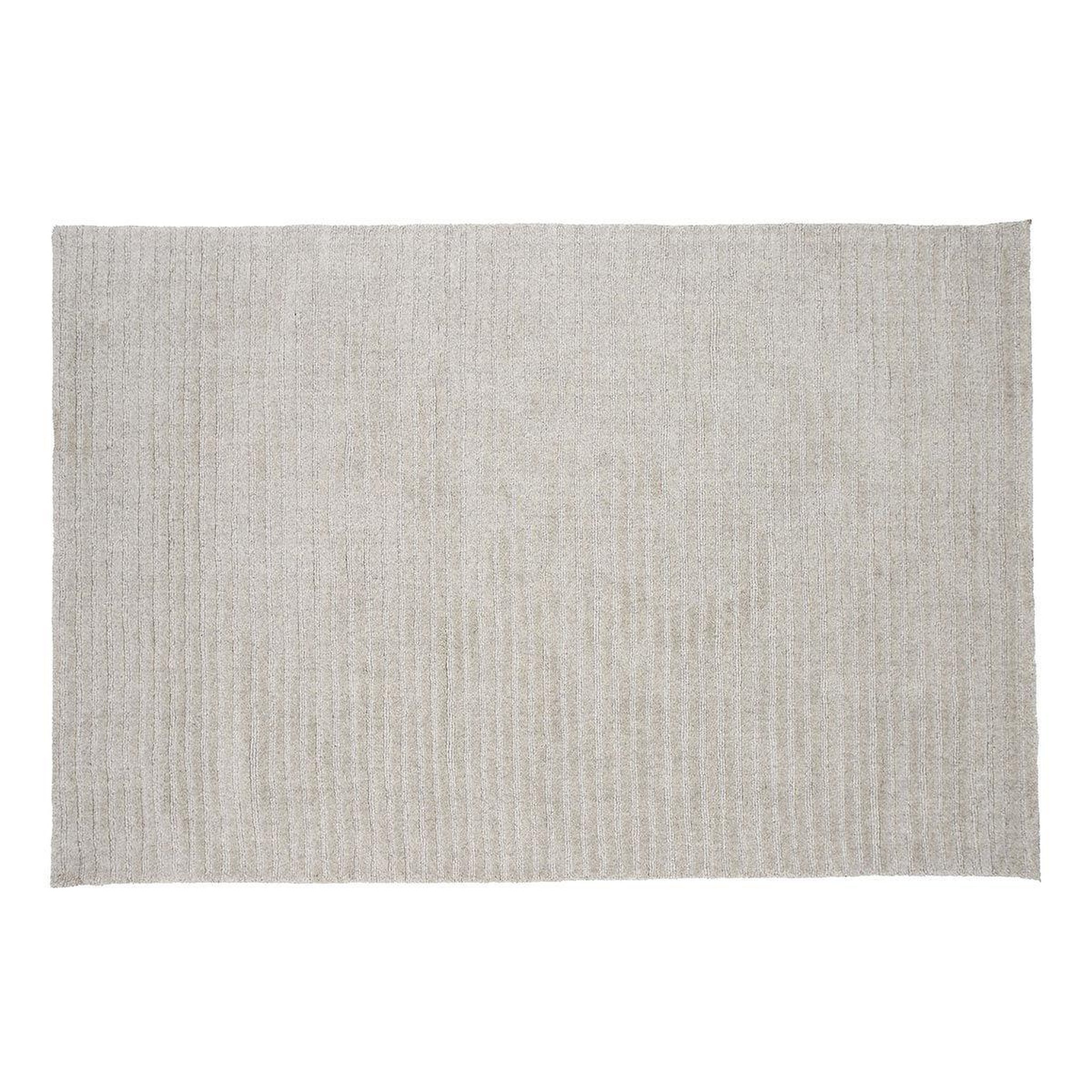 Paris Prix Tapis déco en laine  milton  202x300cm gris clair