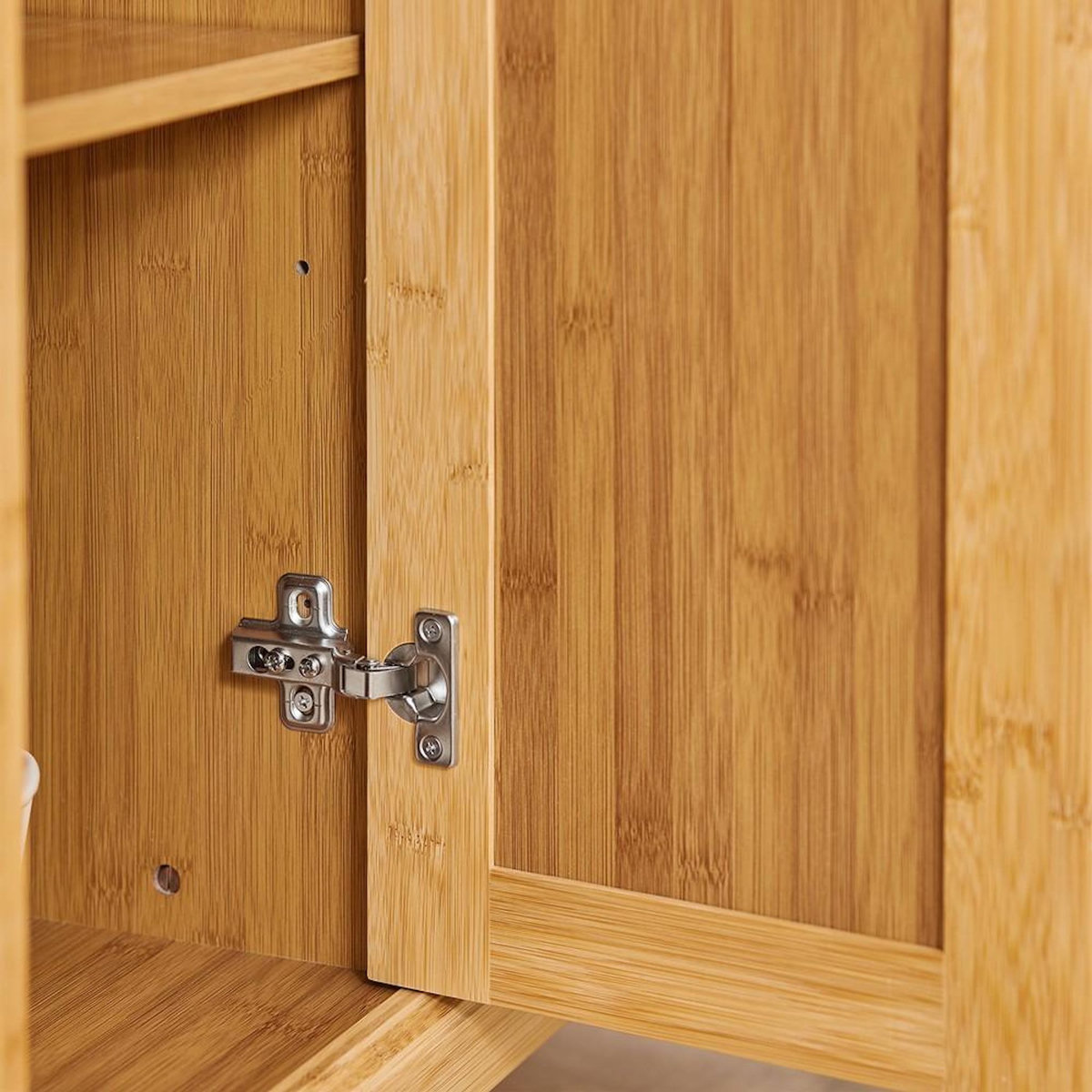 SOBUY SoBuy - Îlot De Cuisine à deux tiroirs - Couleur Bois - 115x71x92cm - Fonctionnel - FKW69-N