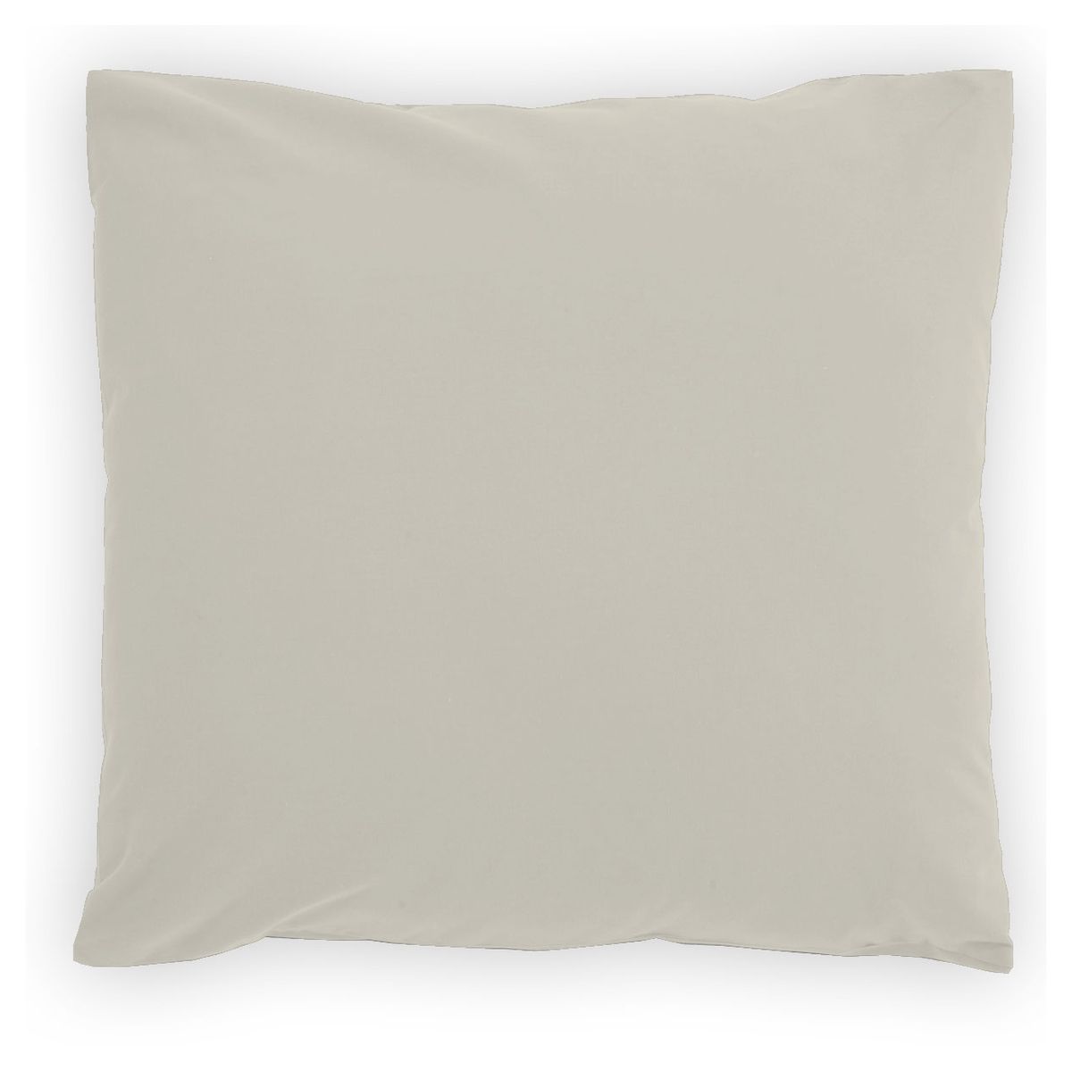 Taie d'oreiller unie en coton 51 fils 