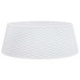 Voir la diapositive 2 : VIDAXL Jupe de sapin de Noël blanc Ø65x23 cm plastique