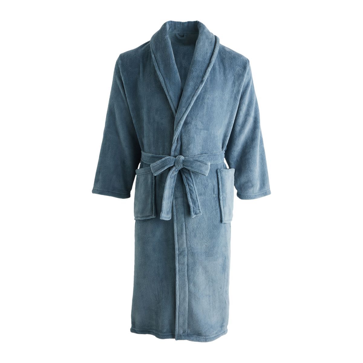 ACTUEL Peignoir en microfibre uni 