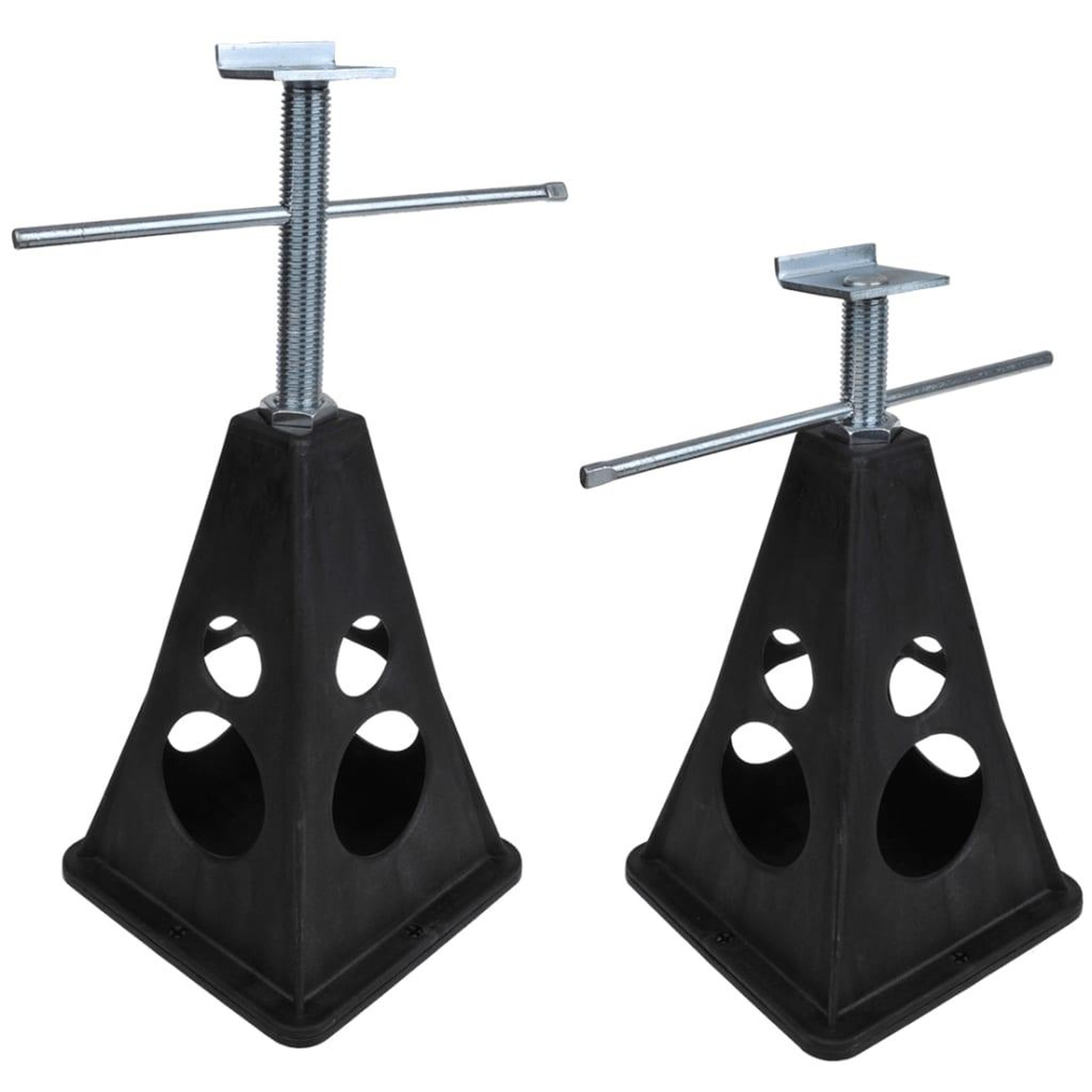 Voir la diapositive 3 : PROPLUS ProPlus 4 pcs Supports stabilisateurs 750 kg