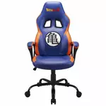 subsonic chaise gaming dbz dragon ball z , fauteuil gamer bleu taille l