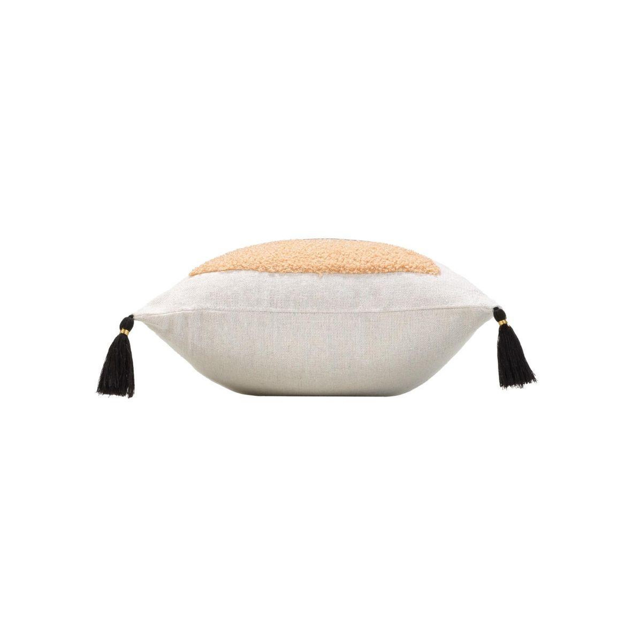 Voir la diapositive 2 : Douceur d'Intérieur Coussin déco pompons  lumis  30x50cm multicolore