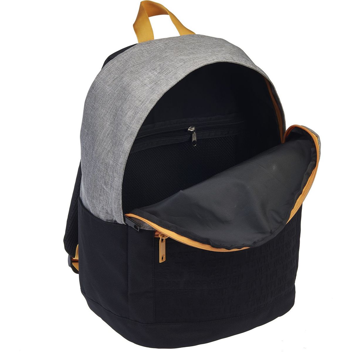 YOUNG'S ATTITUDE Sac à dos 1 compartiment bicolore gris TRENDY BORNE