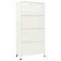 Voir la diapositive 5 : VIDAXL Armoire a casiers Gris et bleu 90x45x180 cm Acier