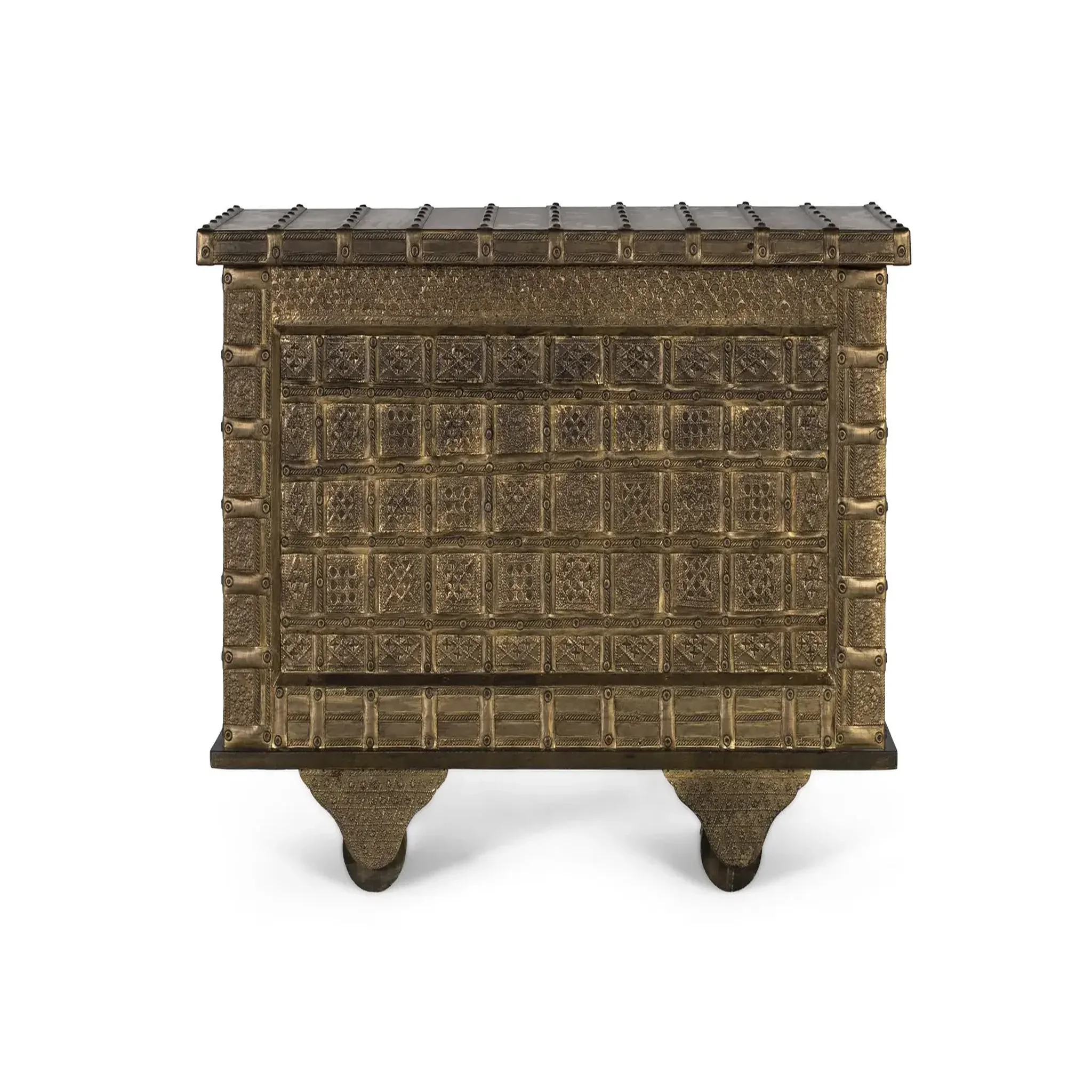 GINER Y COLOMER SL Coffre en bois de manguier 116 cm style vintage artisanal