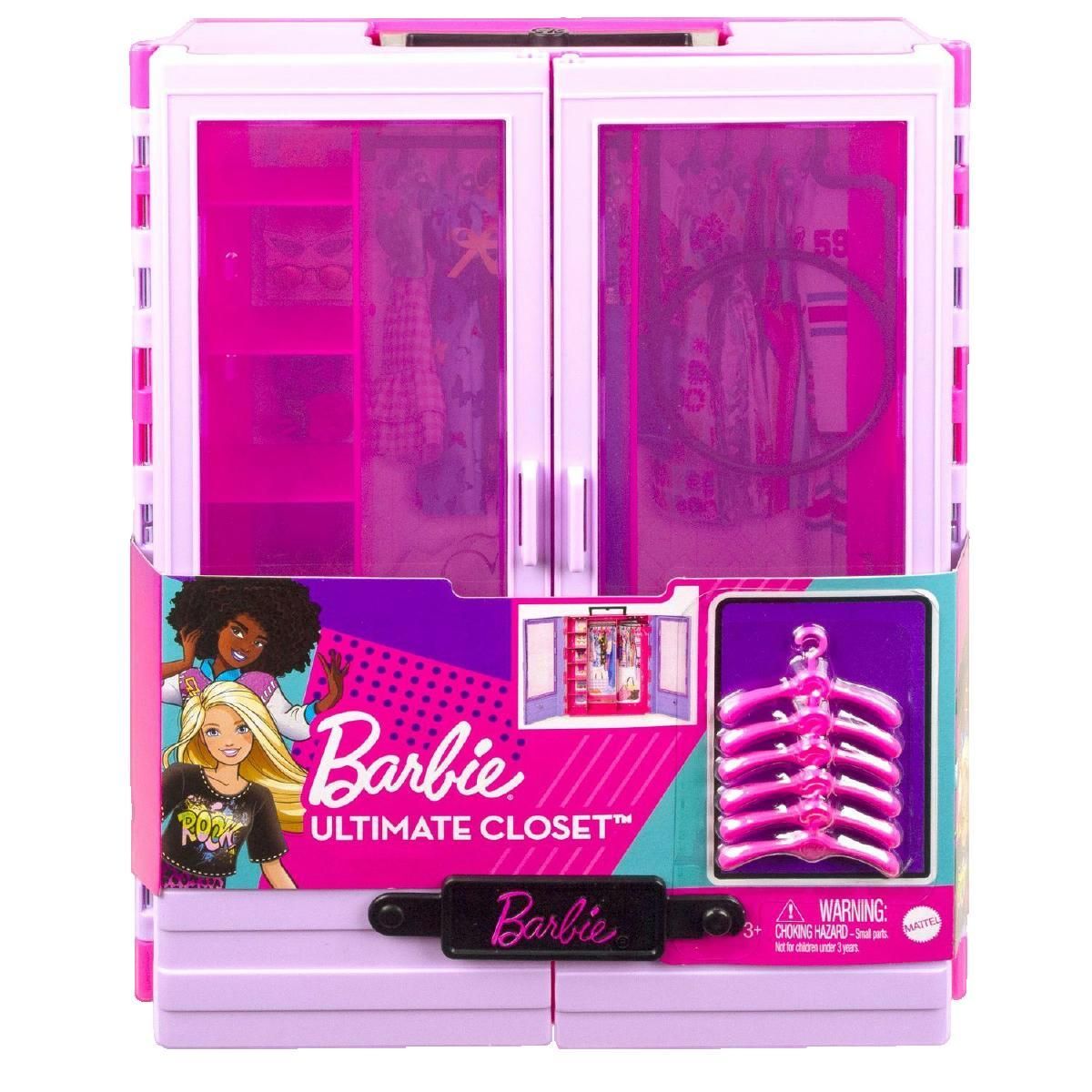BARBIE Dressing portable Barbie violet