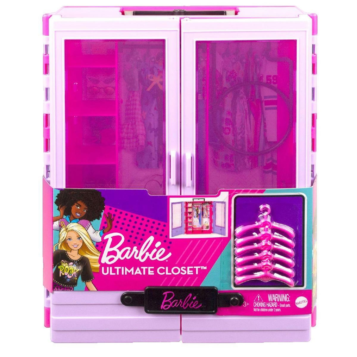 BARBIE Dressing portable Barbie violet