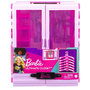 Voir la diapositive 2 : BARBIE Dressing portable Barbie violet