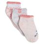 Voir la diapositive 1 : INEXTENSO Lot de 3 socquettes roses bébé fille