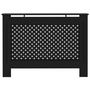 Voir la diapositive 3 : VIDAXL Cache-radiateur noir 112x19x81,5 cm MDF