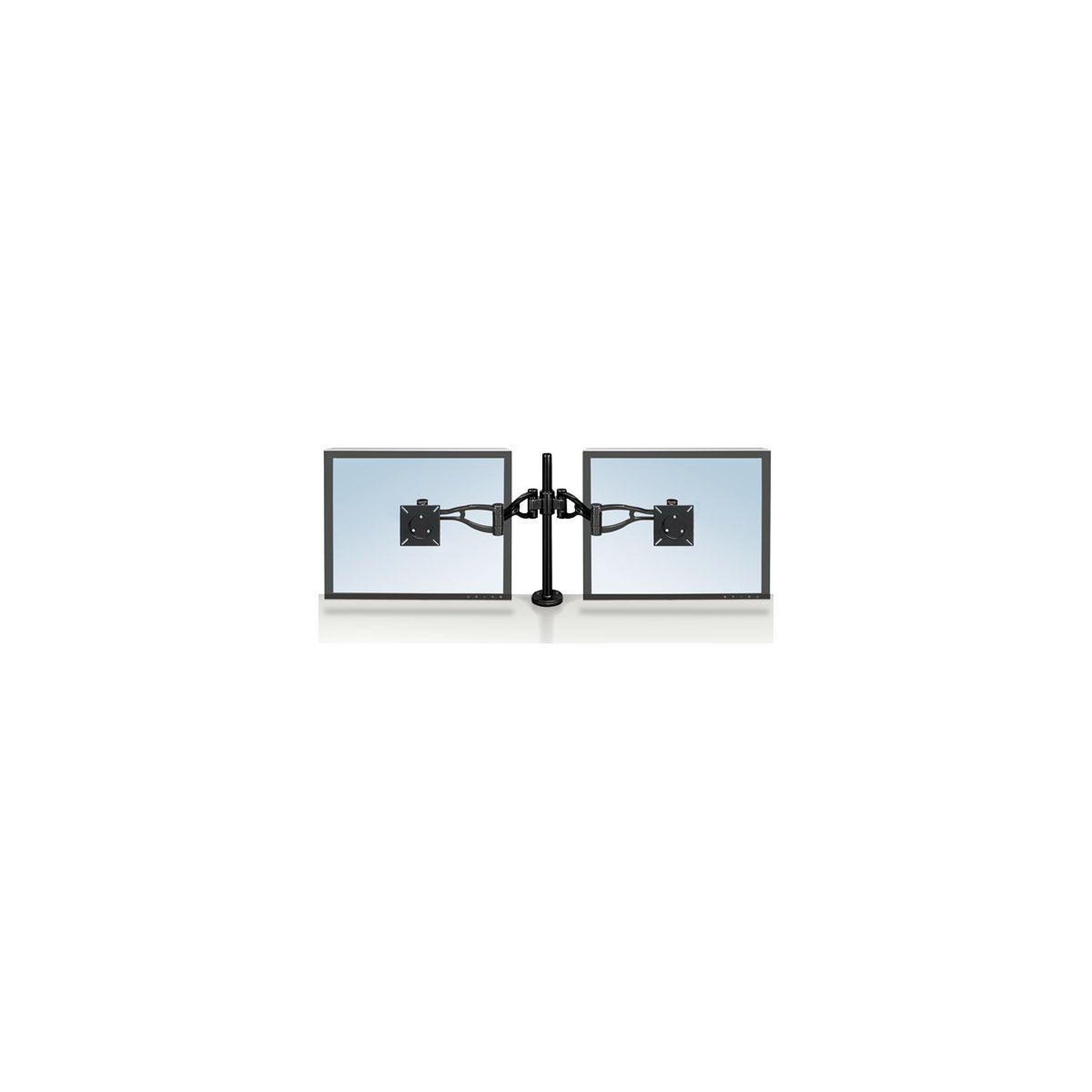 Voir la diapositive 1 : Fellowes Support écran PC Support double Professionnal série