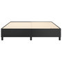 Voir la diapositive 5 : VIDAXL Cadre de lit sans matelas noir 180x200 cm similicuir