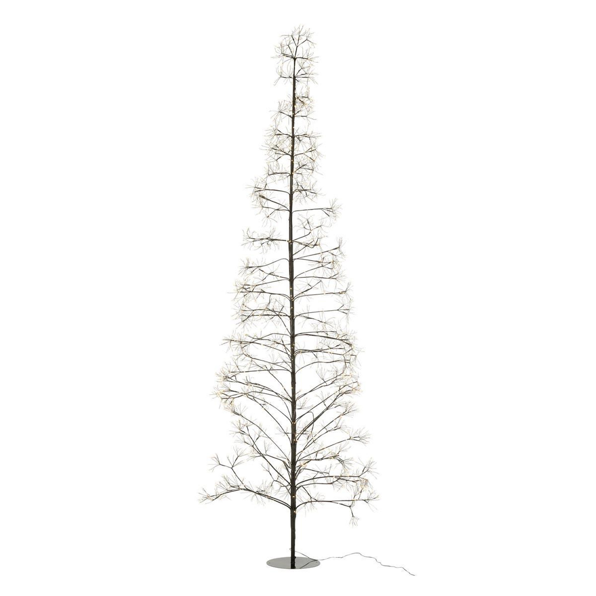 J-LINE Sapin en métal 3000 led  howard  300cm noir