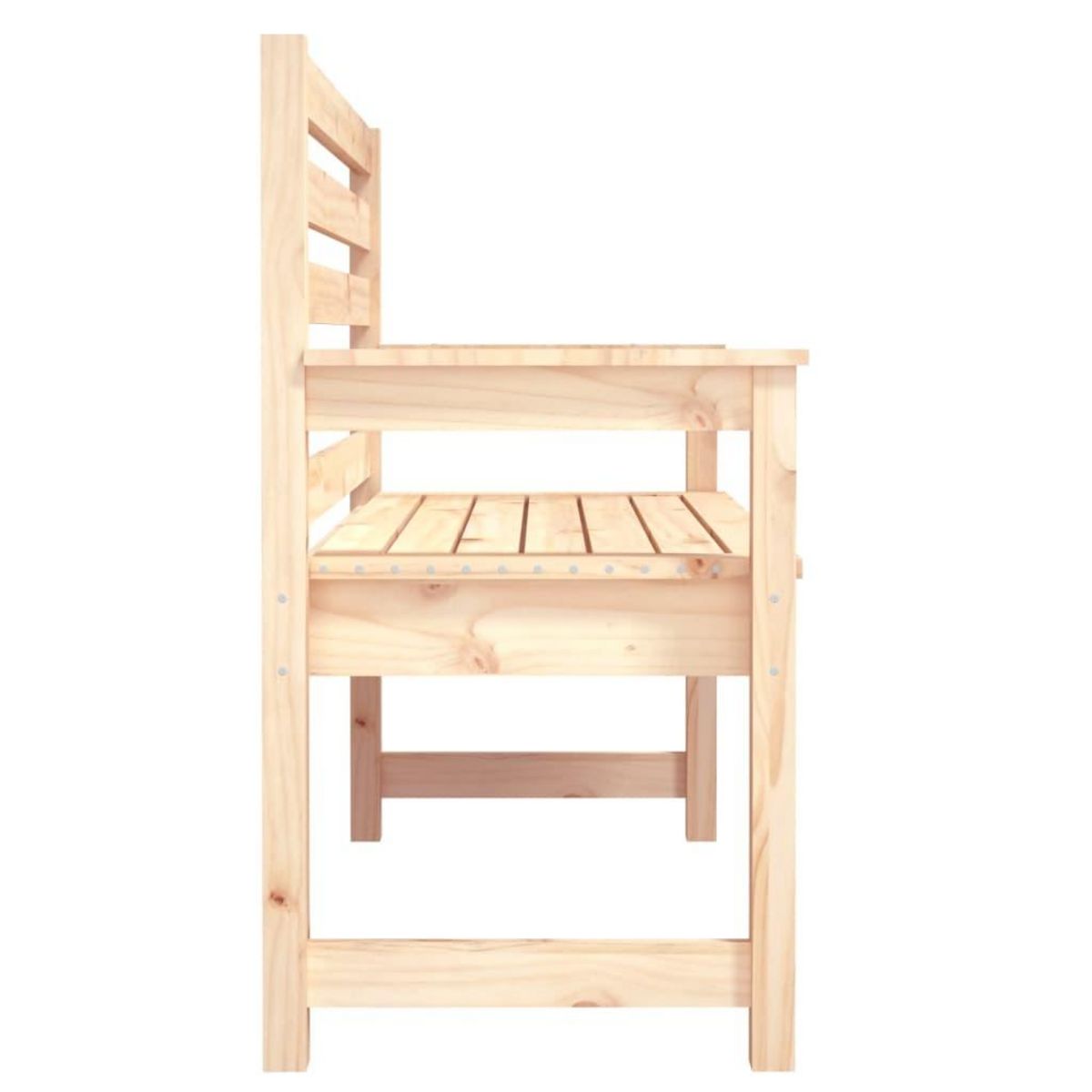 VIDAXL Banc de jardin 109x48x91,5 cm bois massif de pin
