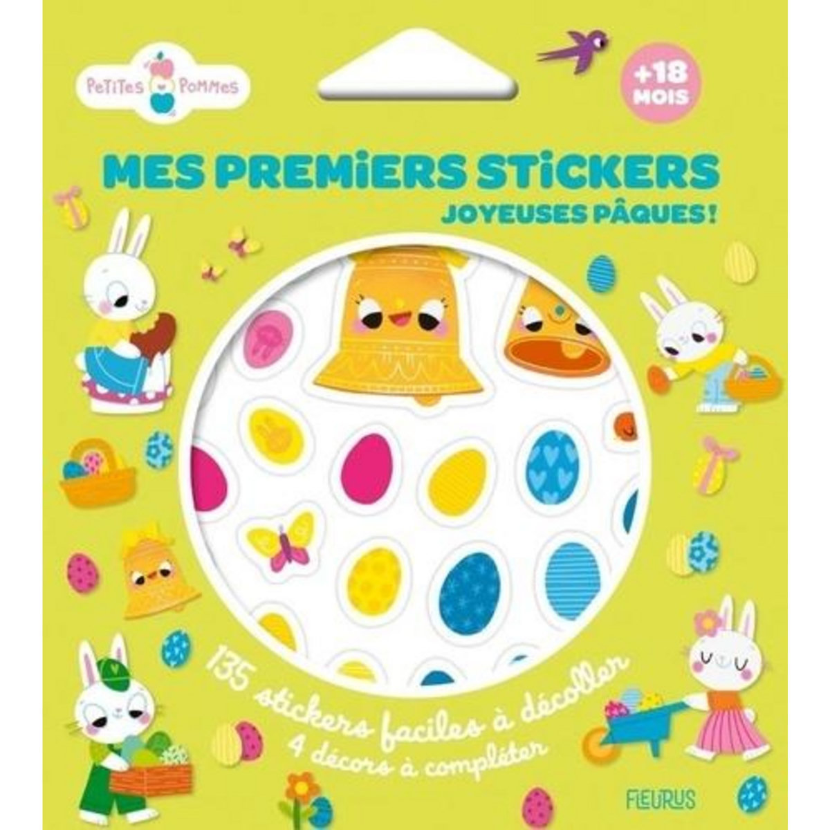 MES PREMIERS STICKERS JOYEUSES PAQUES ! 135 STICKERS FACILES A DECOLLER, Notaert Amandine