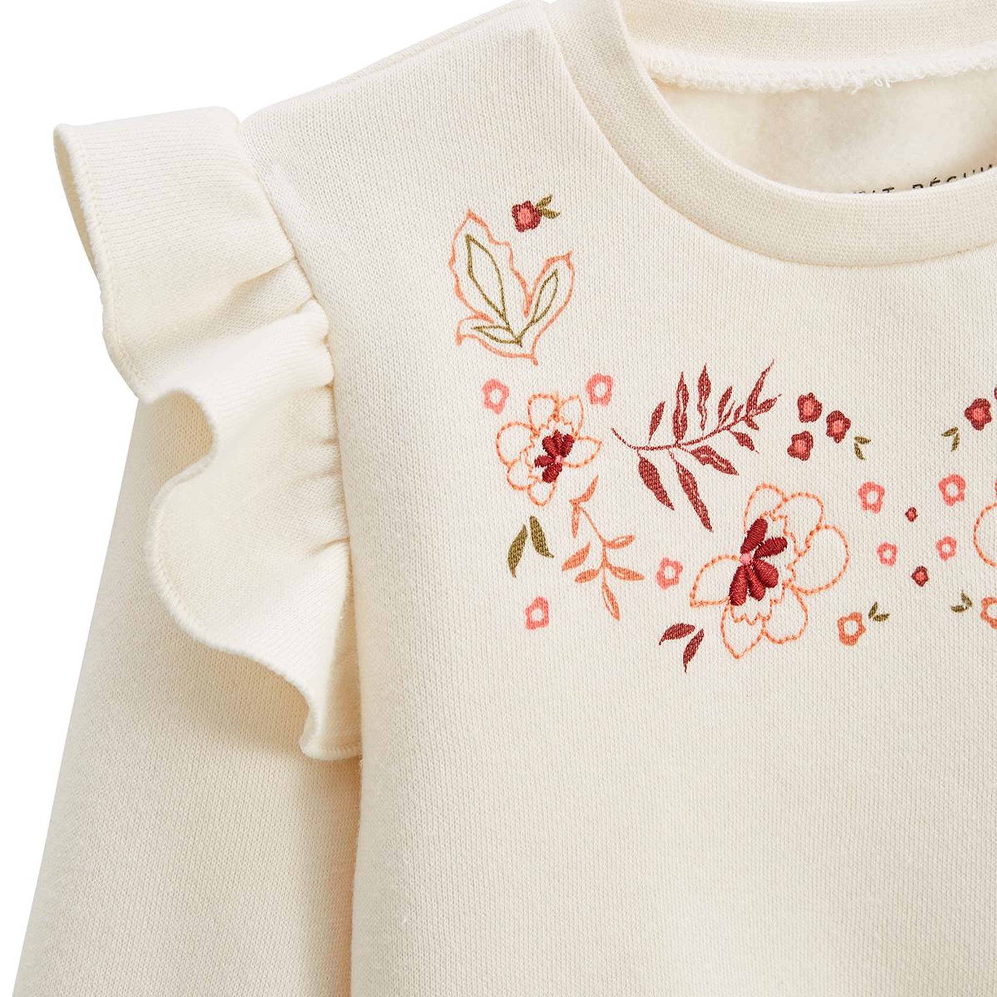 Voir la diapositive 3 : Petit Béguin Ensemble enfant sweat et pantalon en molleton manouk