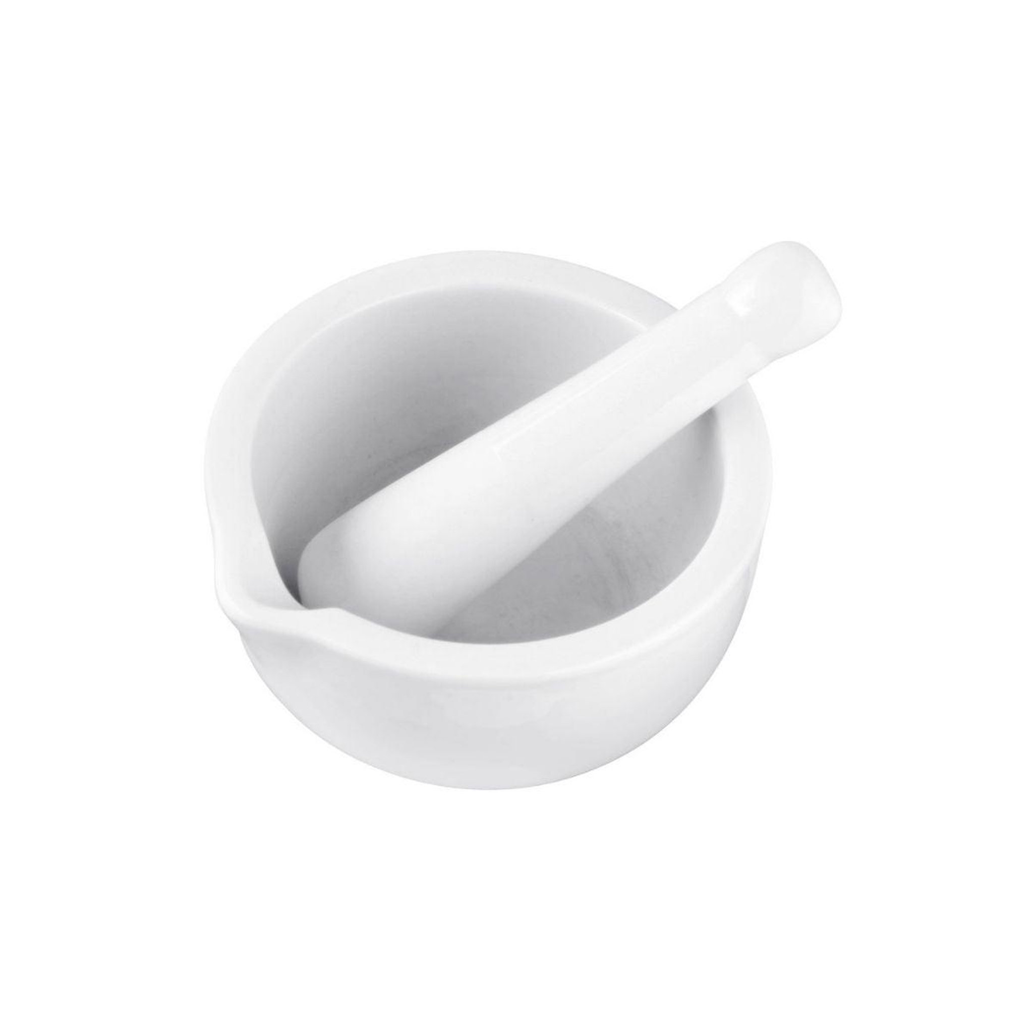 Fackelmann Mortier de cuisine avec pilon en porcelaine fackelmann basic