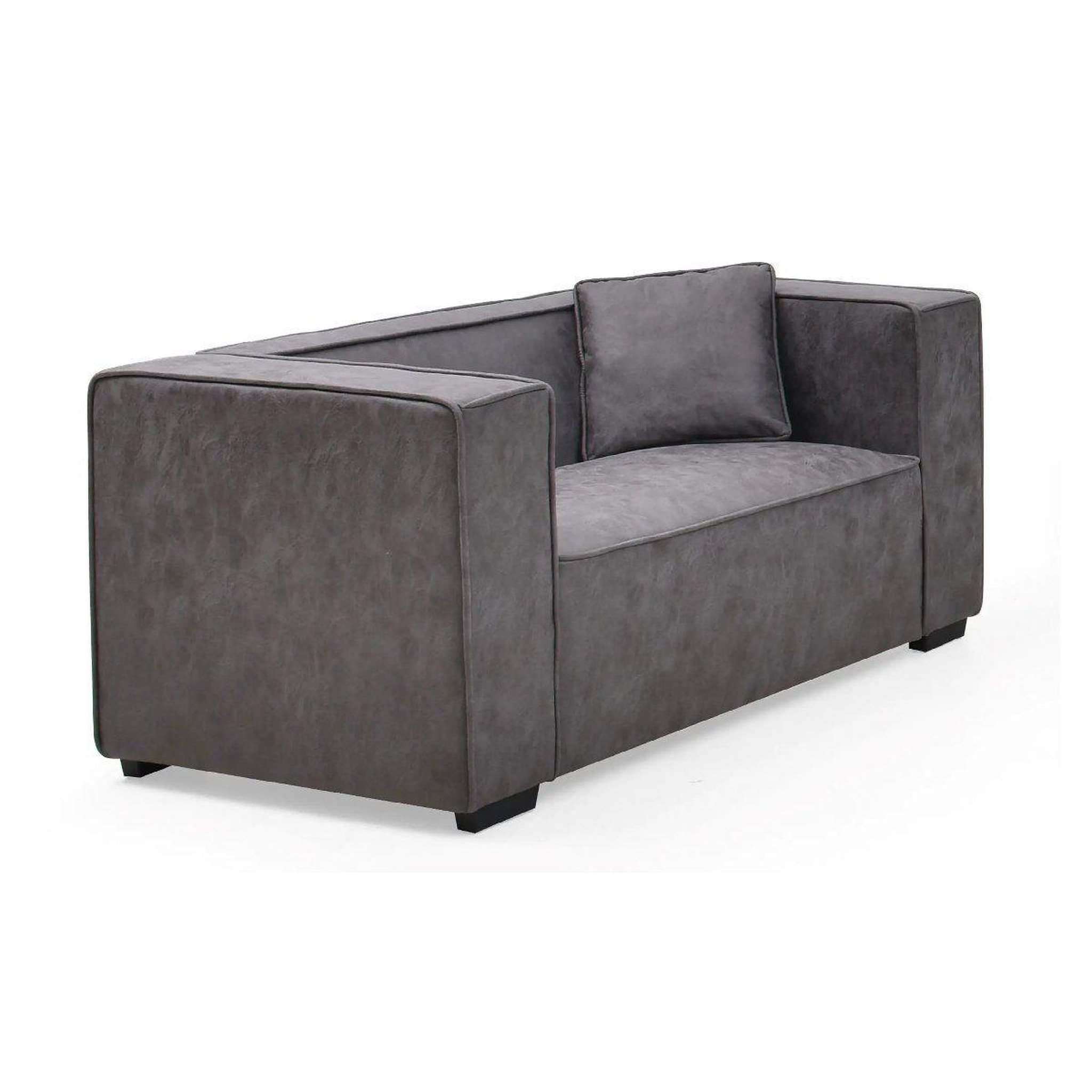 Voir la diapositive 1 : Paris Prix Fauteuil Large en Tissu  Brock  146cm Gris