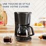 Voir la diapositive 4 : MOULINEX Cafetière FG5S08E0 Subito Noir