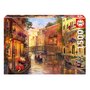EDUCA Puzzle 1500 pièces : Coucher de soleil à Venise