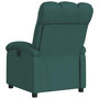 Voir la diapositive 5 : VIDAXL Fauteuil inclinable electrique Vert fonce Tissu