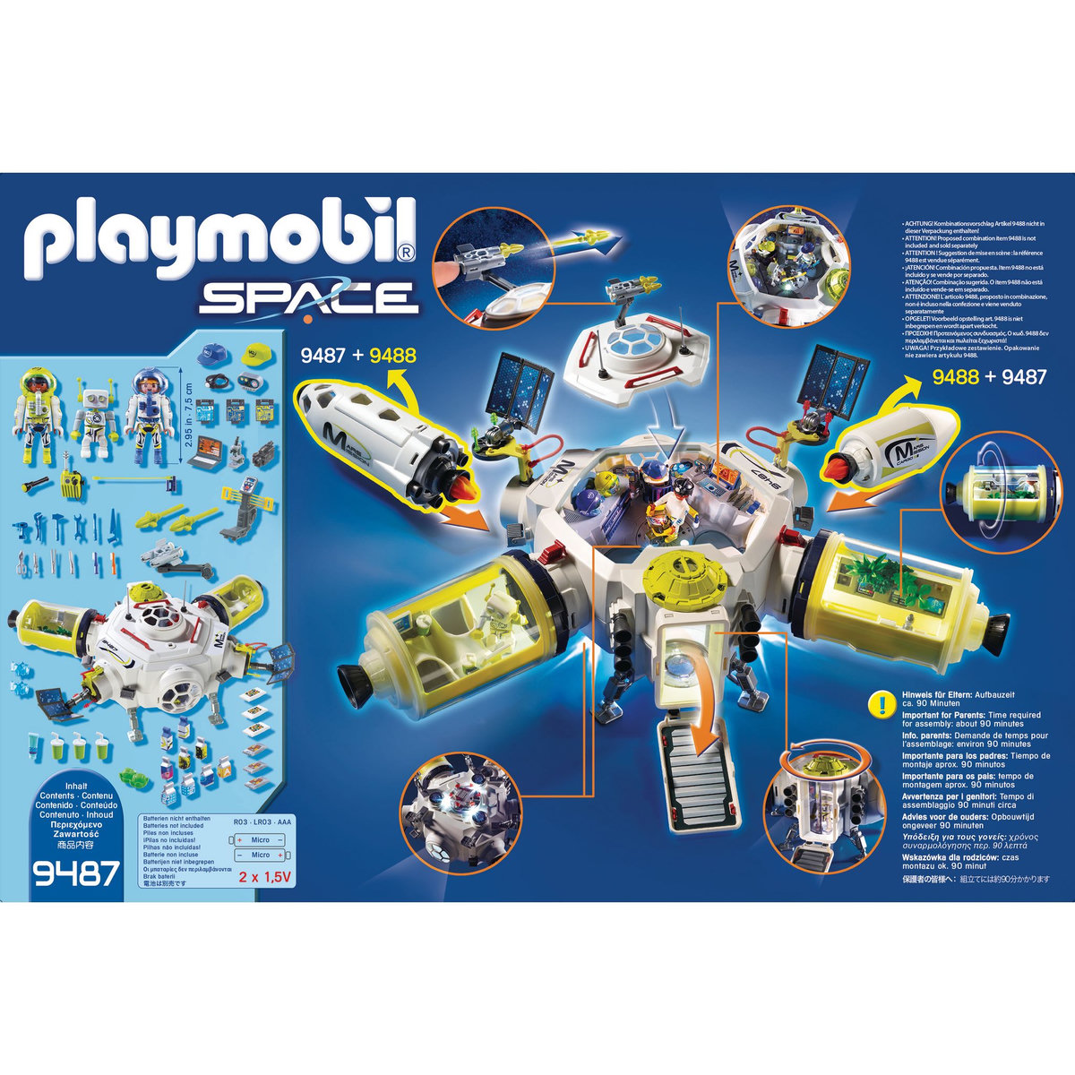 PLAYMOBIL 9487 - Space - Station spatiale Mars