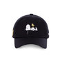 Voir la diapositive 2 : CAPSLAB Casquette Capslab Peanuts Dog Noir