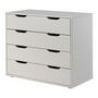 Voir la diapositive 4 : Paris Prix Pack - Lit Mezzanine, Commode & Fauteuil-Lit  Pino II  Blanc