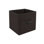 TOILINUX Lot 2x Boîte de rangement pour meuble - 31 x 31 cm - Noir