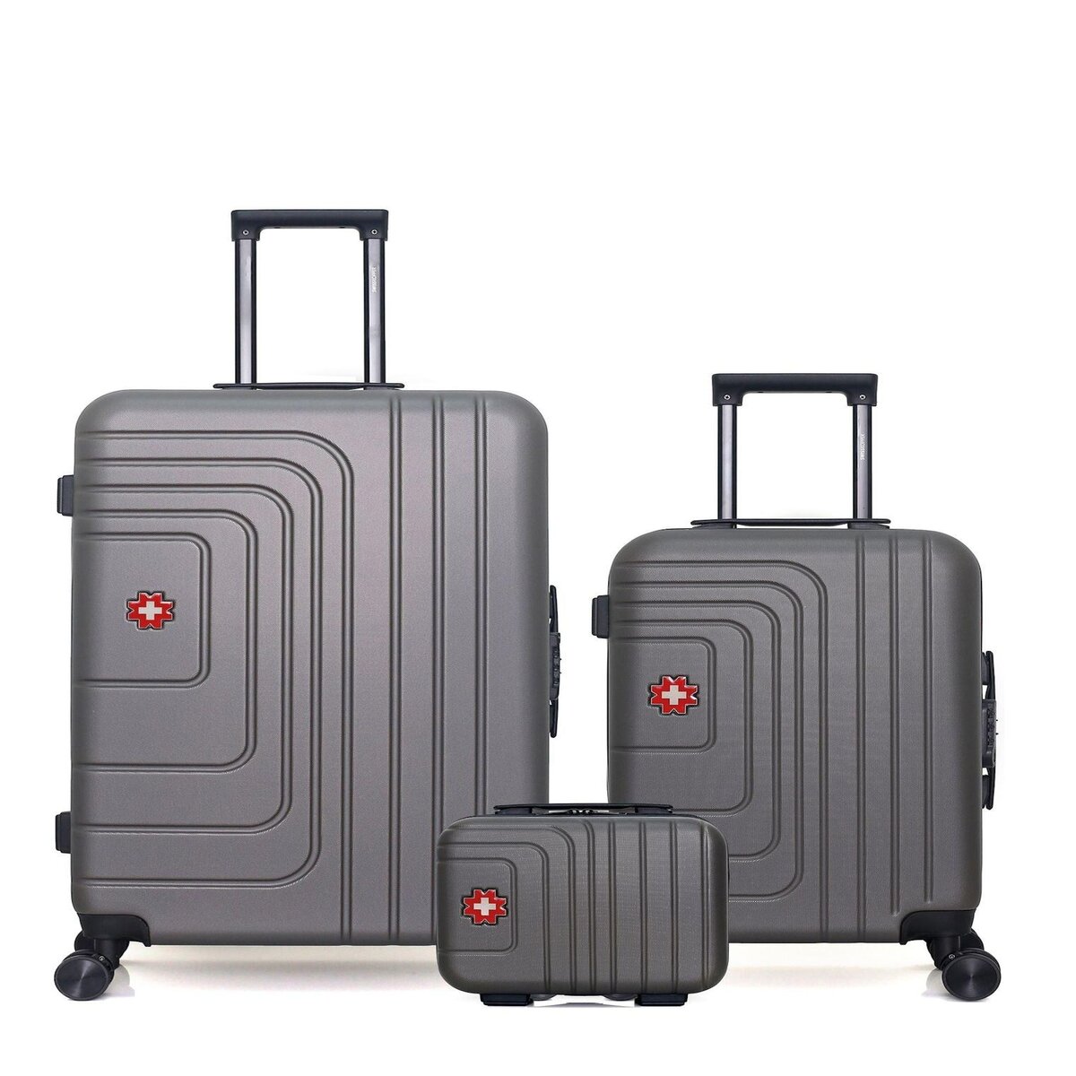 SWISS KOPPER SWISS KOPPER - LOT DE 3 - Valises grand format, cabine et vanity RUTI
