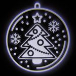 LOTTI Projecteur LED Décoration de Noël - 2 m de projection - Boule de Noël