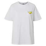 Pieces T-Shirt Blanc Femme Pieces Citron. Coloris disponibles : Blanc