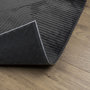Voir la diapositive 5 : VIDAXL Tapis IZA poils courts style scandinave anthracite 100x200 cm