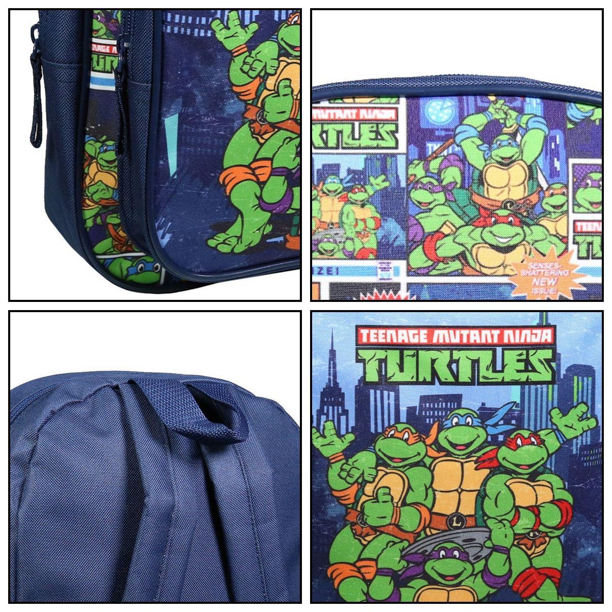 Bagtrotter BAGTROTTER Sac à dos 31 cm avec poche maternelle  Tortues Ninja Bleu