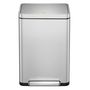 Voir la diapositive 2 : EKO EKO Poubelle a pedale X-Cube 45 L Argente mat
