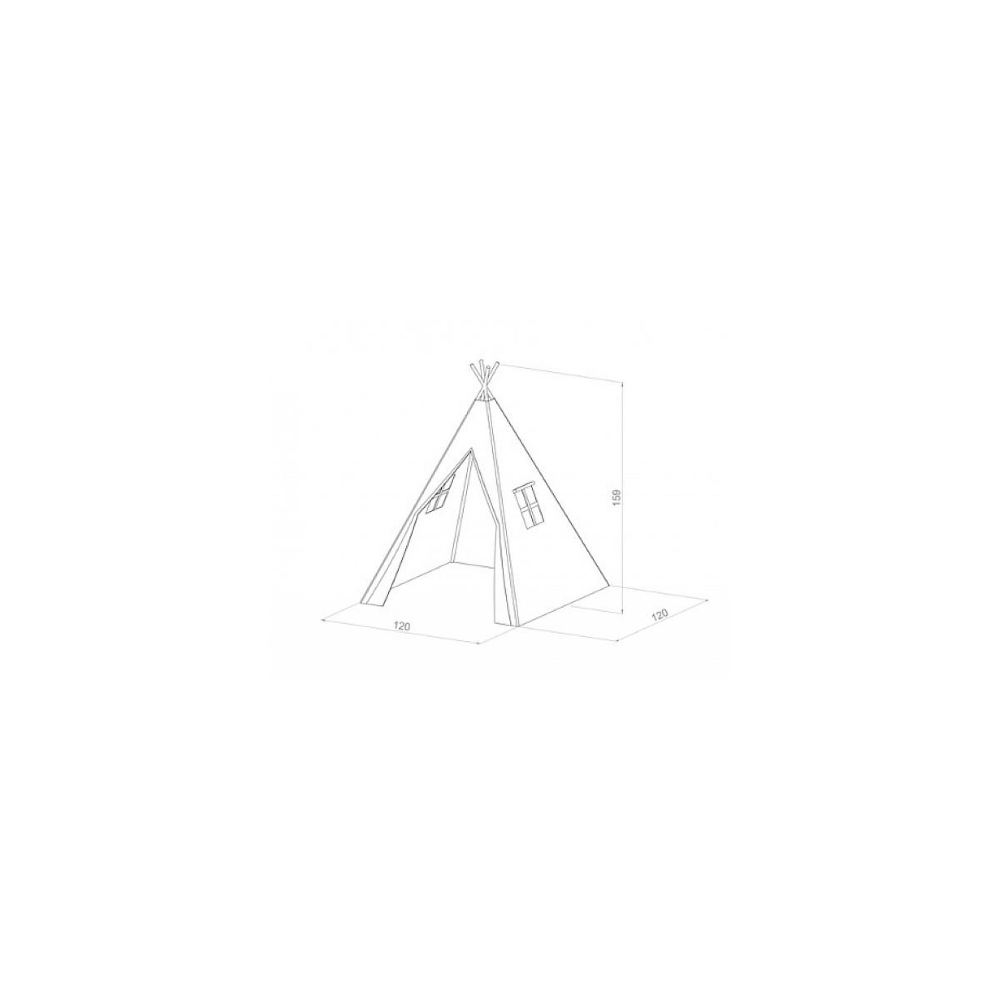Voir la diapositive 3 : Sunny Tipi Alba gris