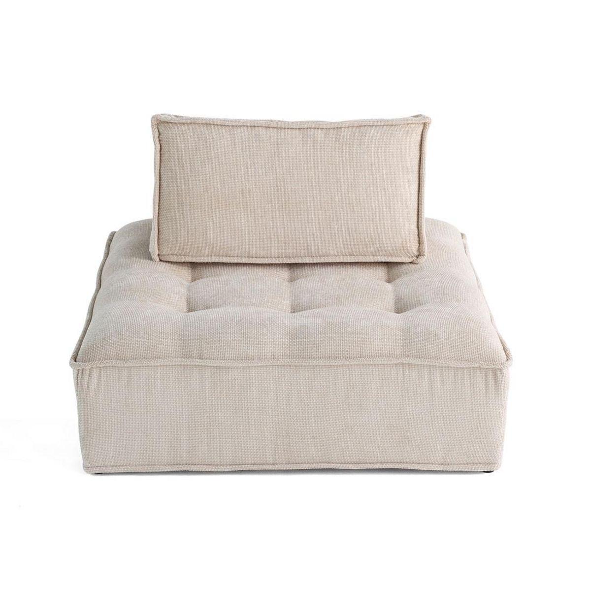 LISA DESIGN Marisol - module d'assise - velours texturé