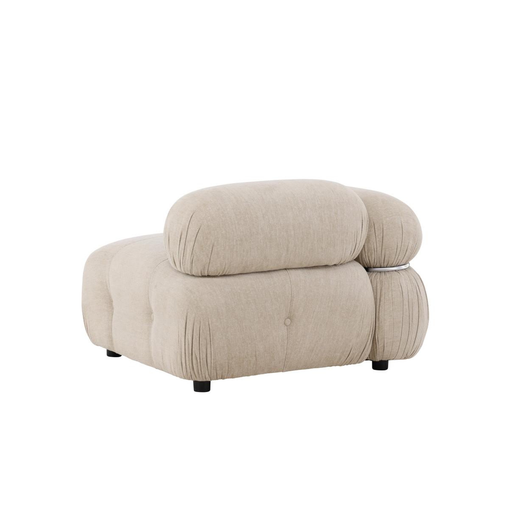 Voir la diapositive 6 : Paris Prix Module canapé d'angle droit  mika  95cm beige