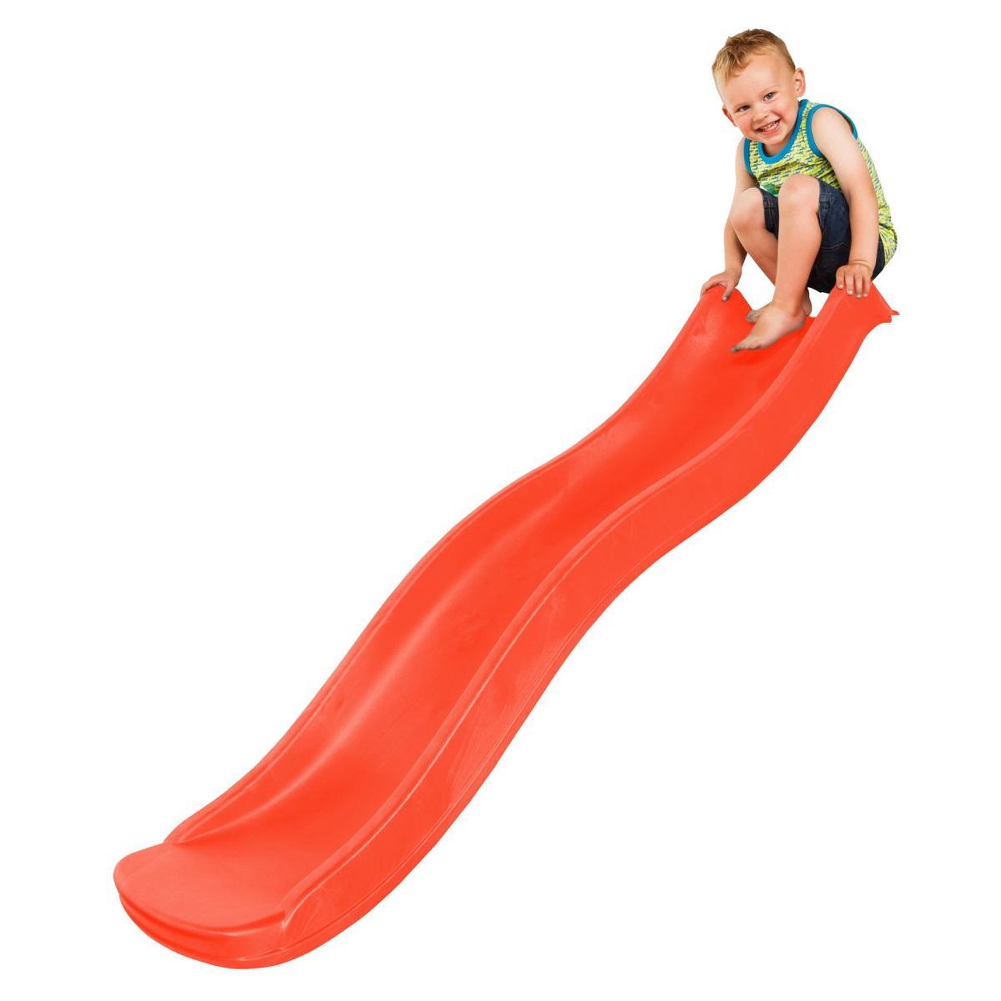 Voir la diapositive 2 : Axi House Toboggan Sky175 raccord eau rouge 175 cm