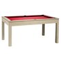 RENE PIERRE Billard Loft Drap Rouge + plateau table inclus