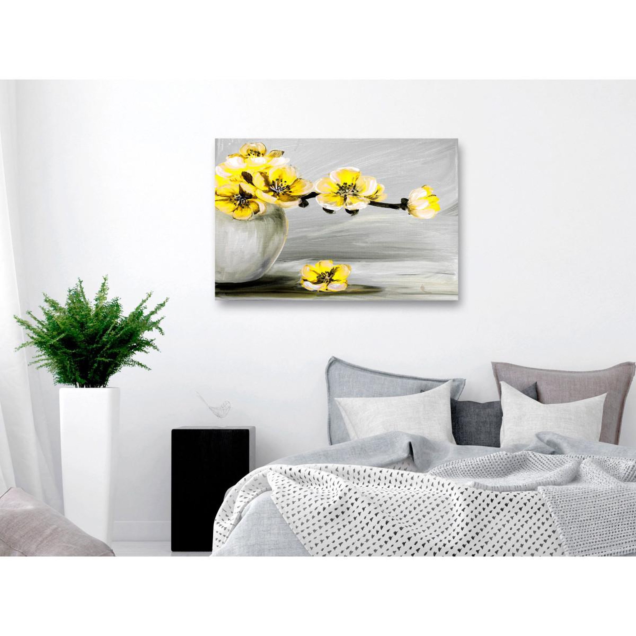 Voir la diapositive 2 : Paris Prix Tableau imprimé  lightness of light wide yellow