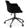 Voir la diapositive 3 : Paris Prix Fauteuil Design  Laurie  80cm Noir