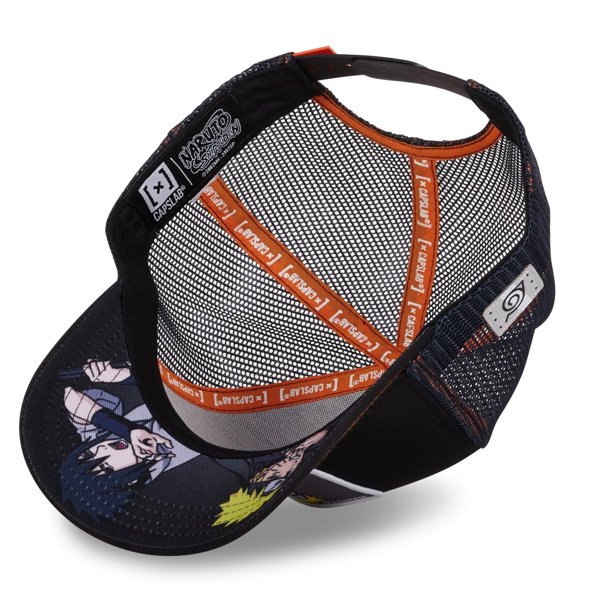Voir la diapositive 6 : CAPSLAB Casquette homme trucker finitions premium Naruto Shippuden
