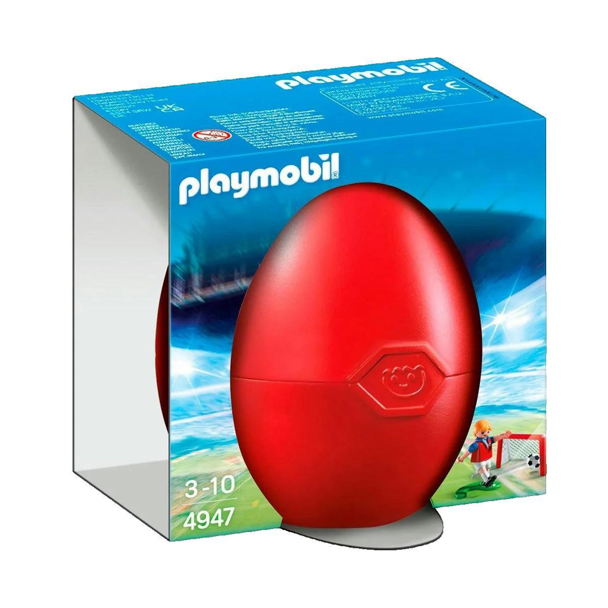 PLAYMOBIL Set de jeu Playmobil multicolore forme œuf de Pâques