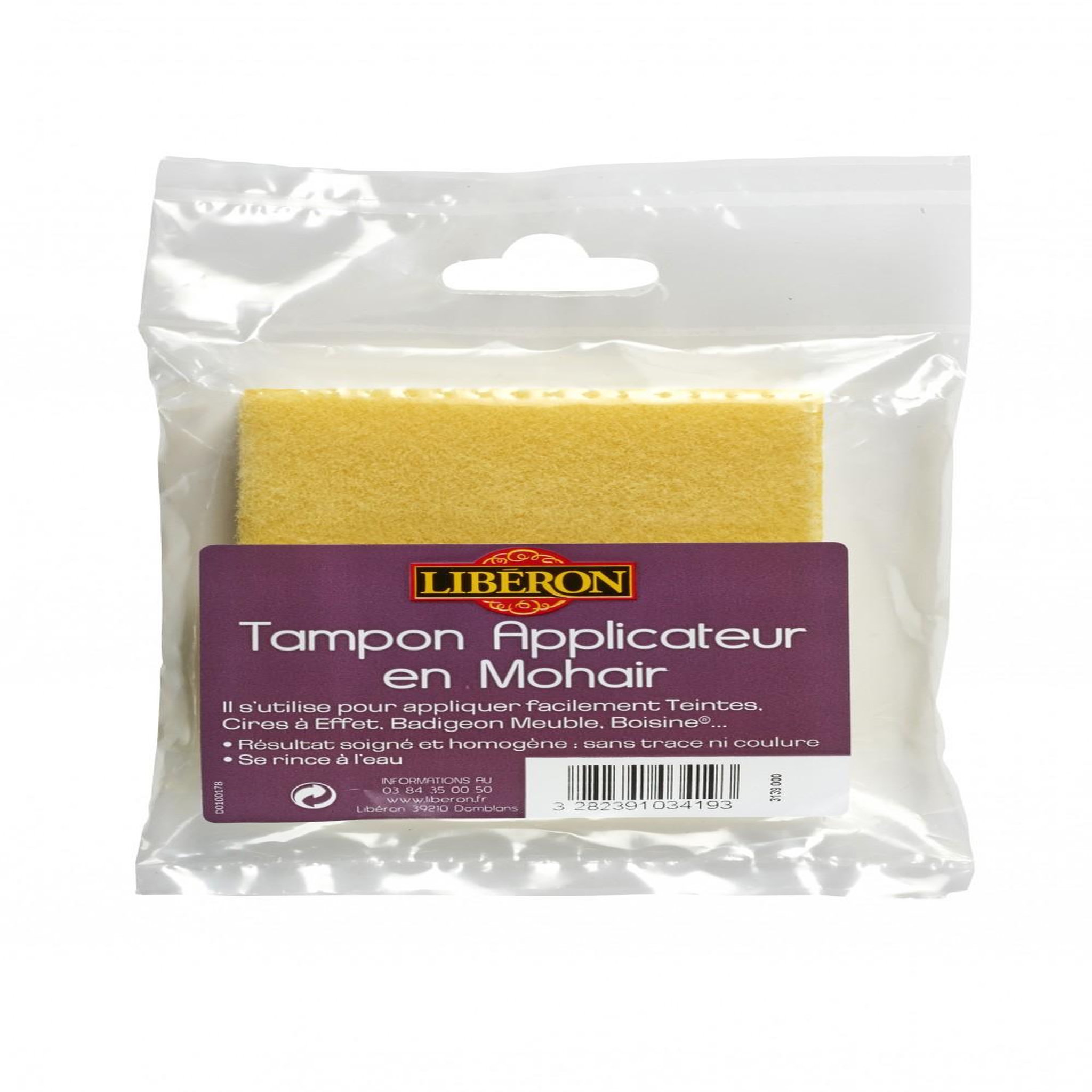 Liberon Recharge pour tampon applicateur, Mohair, LIBERON